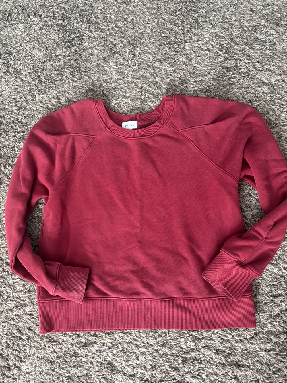 Evereve Rose Crewneck Sweatshirt - Dusty Rose